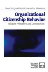 Cover Art for 9780761929963, Organizational Citizenship Behavior by Dennis W. Organ, Philip M. Podsakoff, Scott Bradley MacKenzie, Dennis Podsakoff Organ