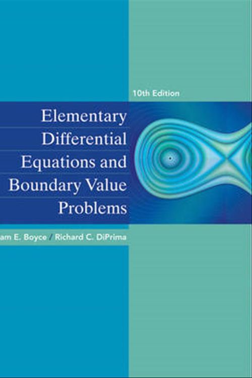 Cover Art for 9780470458310, Elementary Differential Equations and Boundary Value Problems by William E. Boyce, Richard C. DiPrima