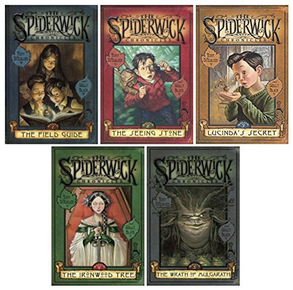 Cover Art for B008BMK194, The Spiderwick Chronicles (Boxed Set): The Field Guide; The Seeing Stone; Lucinda's Secret; The Ironwood Tree; The Wrath of Mulgrath by Holly Black (2004-10-01) by Tony DiTerlizzi, Holly Black