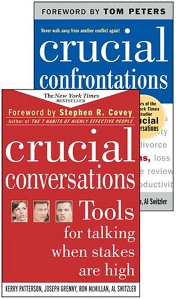 Cover Art for 9780071455404, Crucial Confrontations and Crucial Conversations Textbook Pkg by Patterson