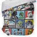Cover Art for 0032281272456, Star Wars Classic Grid Full Comforter - Super Soft Kids Reversible Bedding Features Darth Vader, Stormtrooper, and Chewbacca - Fade Resistant Polyester Microfiber Fill (Official Star Wars Product) by Disney