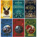 Cover Art for B09V5HWW9Z, J.K. Rowling (Harry Potter and the Cursed Child Parts One and Two, Fantastic Beasts The Crimes of Grindelwald,The Original Screenplay,Quidditch Through the Ages and more) 6 Books Collection Set by J.K. Rowling