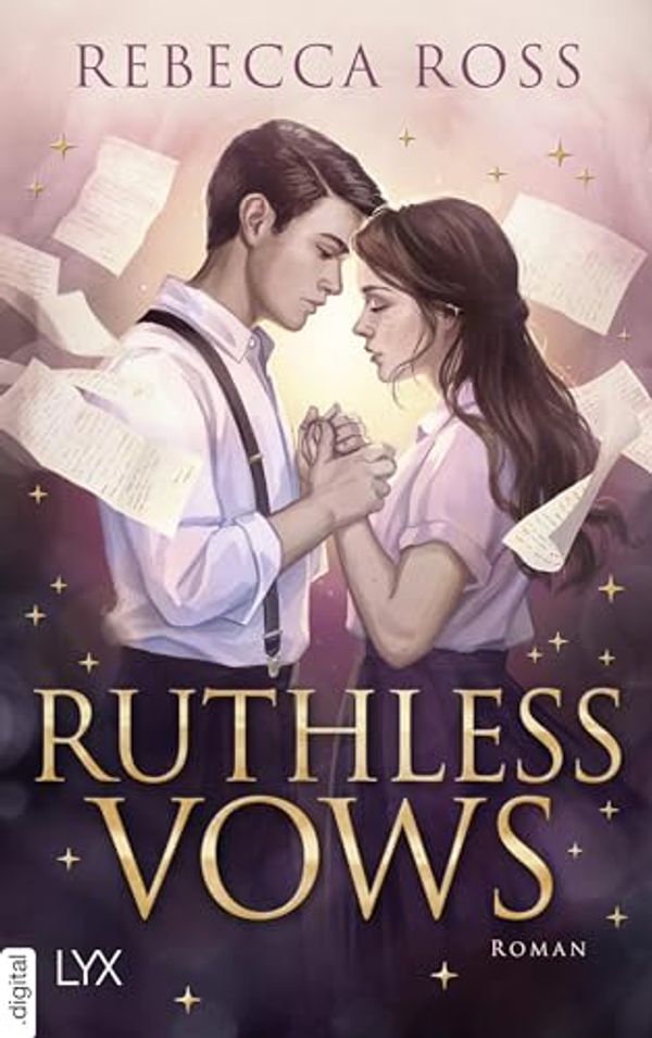 Cover Art for B0CKT3SK43, Ruthless Vows: Deutsche Ausgabe (Letters of Enchantment 2) (German Edition) by Rebecca Ross