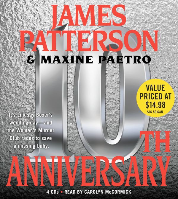 Cover Art for 9781611135411, 10th Anniversary by James Patterson, Maxine Paetro