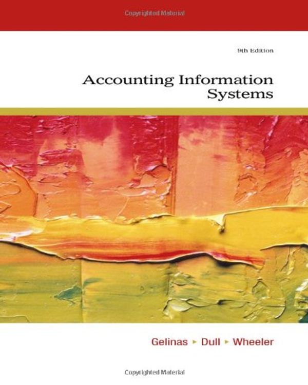 Cover Art for 9780538469319, Accounting Information Systems by Richard B. Dull