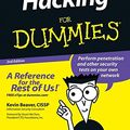 Cover Art for 9780470113073, Hacking For Dummies by Kevin Beaver