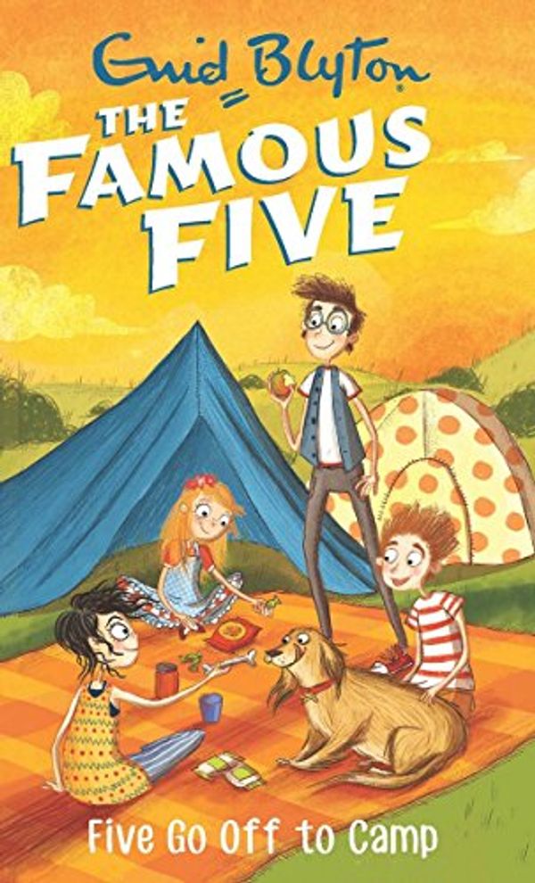 Cover Art for 9780340894606, Five Go Off to Camp: Famous Five 7 by Enid Blyton
