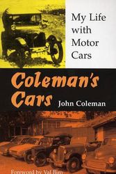 Cover Art for 9781905770205, Coleman's Cars by John Coleman