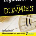 Cover Art for 9780764569036, Trigonometry for Dummies by Mary Jane Sterling
