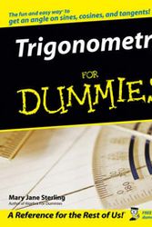 Cover Art for 9780764569036, Trigonometry for Dummies by Mary Jane Sterling