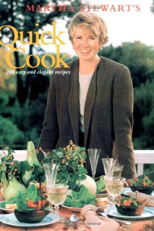 Cover Art for 9780517589526, Martha Stewart's Quick Cook by Martha Stewart