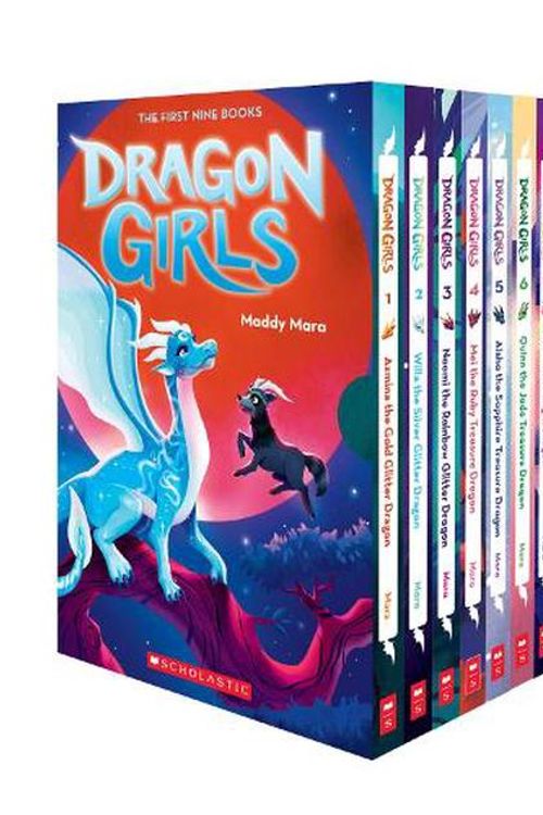 Cover Art for 9781760263195, Dragon Girls Books 1-9 Box Set by Maddy Mara