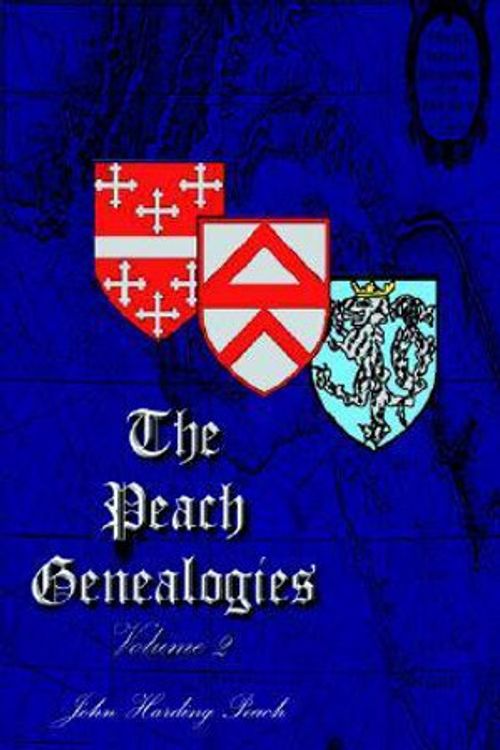 Cover Art for 9781420812954, The Peach Genealogies by John Harding Peach
