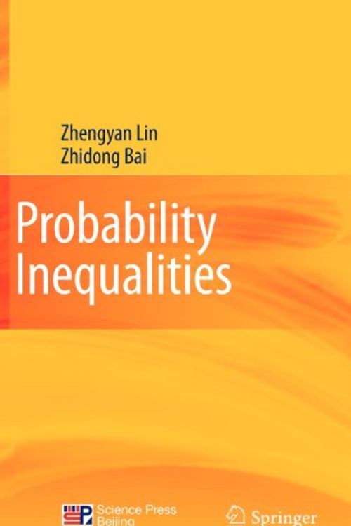 Cover Art for 9783642052606, Probability Inequalities by Lin Zhengyan