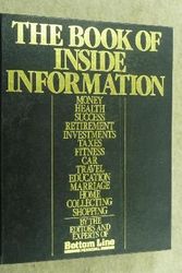 Cover Art for 9780932648860, The Book of Inside Information by The Editors and Experts of Bottom Line Personal
