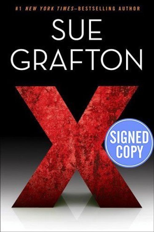 Cover Art for 9780147541888, X (A Kinsey Millhone Novel) - Autographed Copy by Sue Grafton