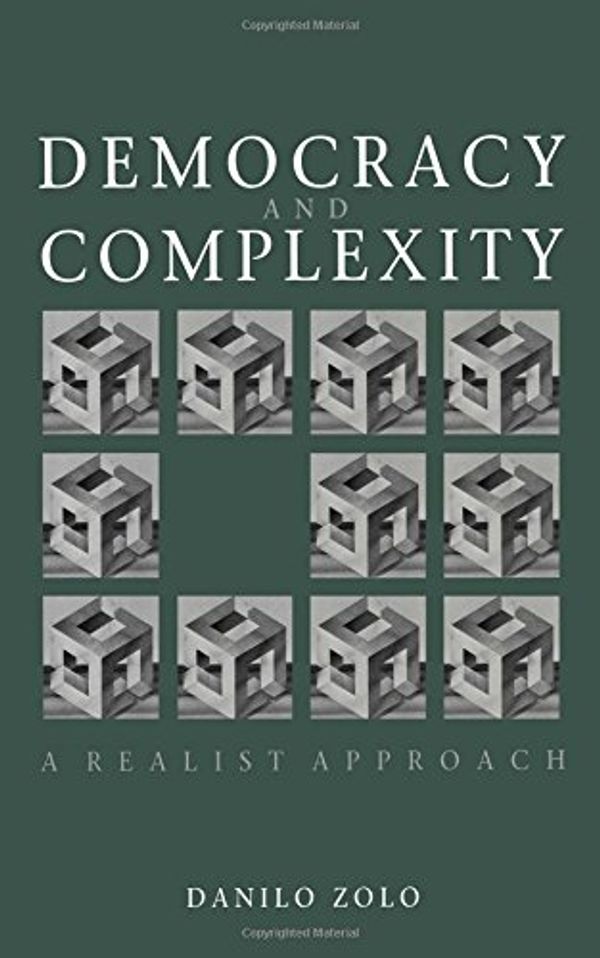 Cover Art for 9780745610955, Democracy and Complexity by Danilo Zolo