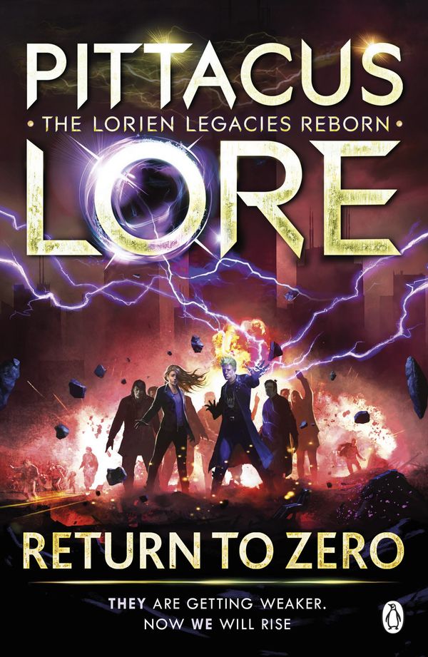 Cover Art for 9781405934282, Return to Zero by Pittacus Lore
