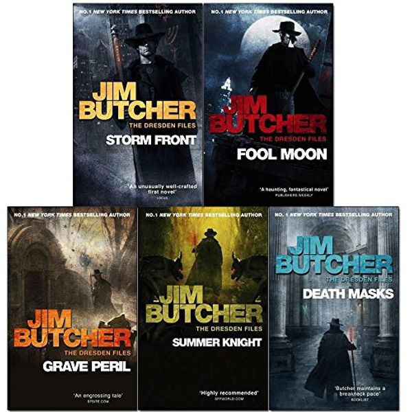 Cover Art for 9788033656982, The Dresden Files Series 1 : 5 Books Collection(Storm Front,Fool Moon,Grave Peril,Summer Knight,Death Masks) by Jim Butcher
