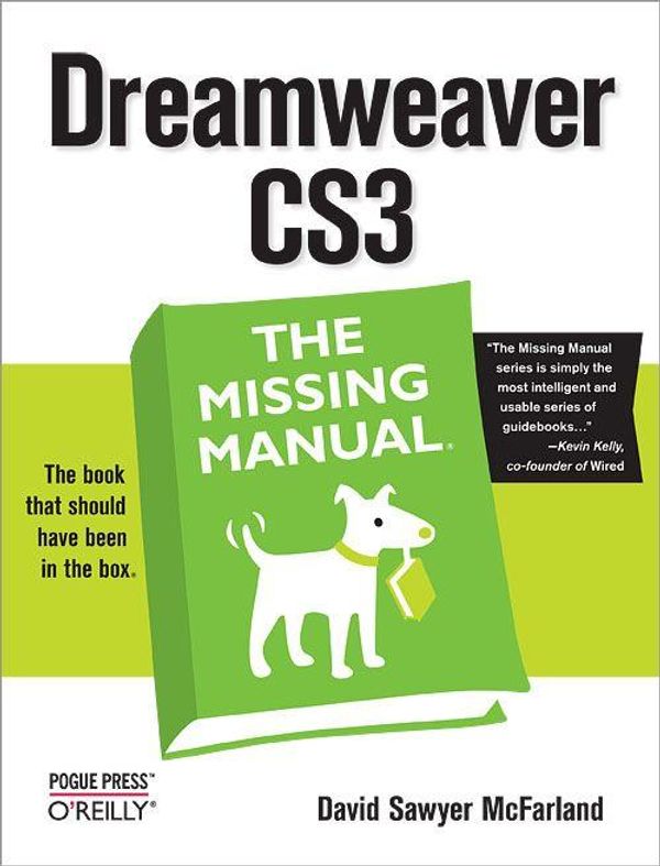Cover Art for 9780596554484, Dreamweaver CS3: The Missing Manual by David Sawyer McFarland
