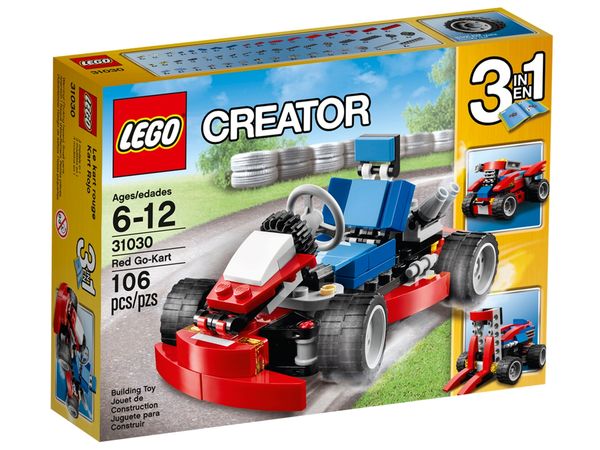 Cover Art for 5702015348072, Red Go-Kart Set 31030 by Lego