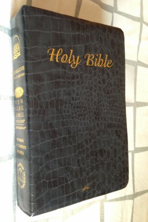 Cover Art for 9789794637951, Alkitab Holy Bible / Indonesian - English Bilingual Holy Bible / New King James Version / TB - NKJV / Black Skivertex, Golden Edges with Thumb Index / Words of Christ in Red / Idealline Compact Edition by Bible Society