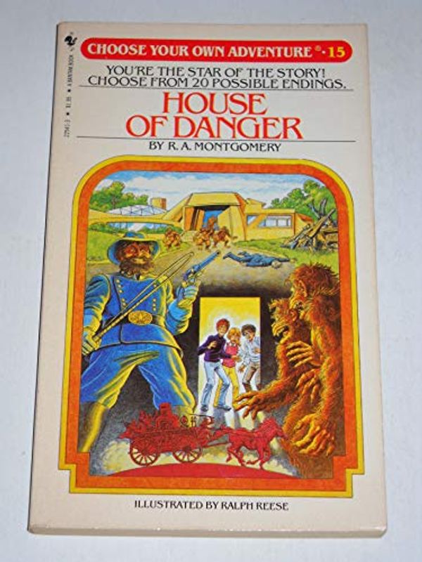 Cover Art for 9780553225419, House of danger by R. A. Montgomery