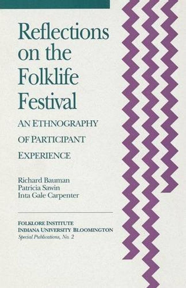 Cover Art for 9781879407022, Reflections on the Folklife Festival by Richard Bauman