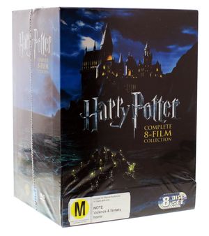 Cover Art for 9325336130063, Harry Potter Complete Collection (10 Disc Box Set) (Includes Harry Potter and the Deathly Hallows - Part 2) by Warner Bros.