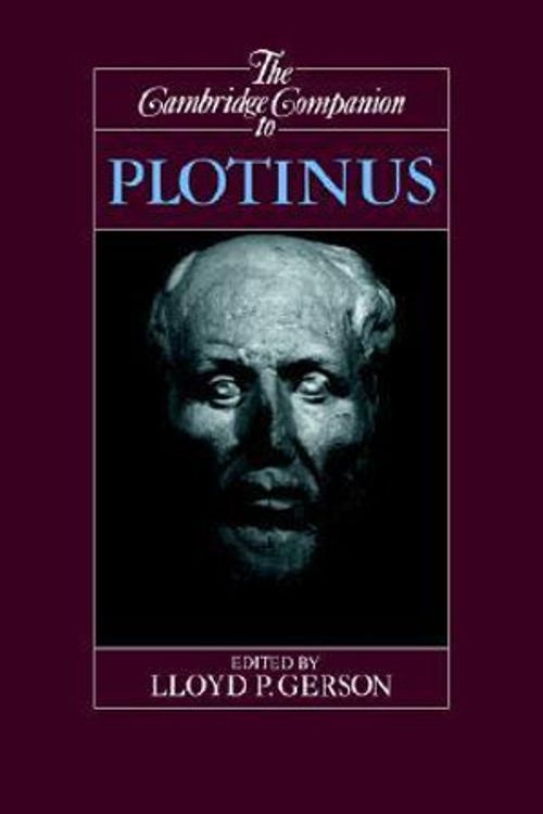 Cover Art for 9780521476768, The Cambridge Companion to Plotinus by Lloyd P. Gerson