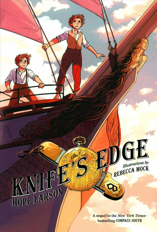 Cover Art for 9781250158468, Knife's EdgeA Graphic Novel (Four Points, Book 2) by Hope Larson