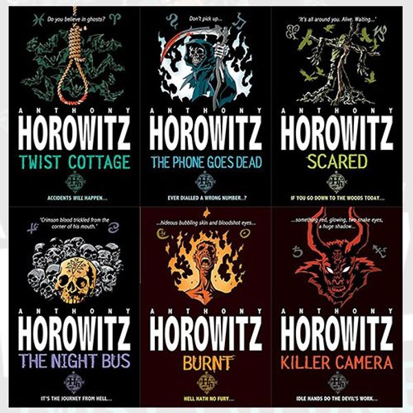 Cover Art for 9787463028345, Anthony Horowitz Collection 6 Books Bundle (Twist Cottage, The Phone Goes Dead, Horowitz Horror: Scared, Horowitz Horror: The Night Bus, Horowitz Horror: Burnt, Killer Camera) by Anthony Horowitz
