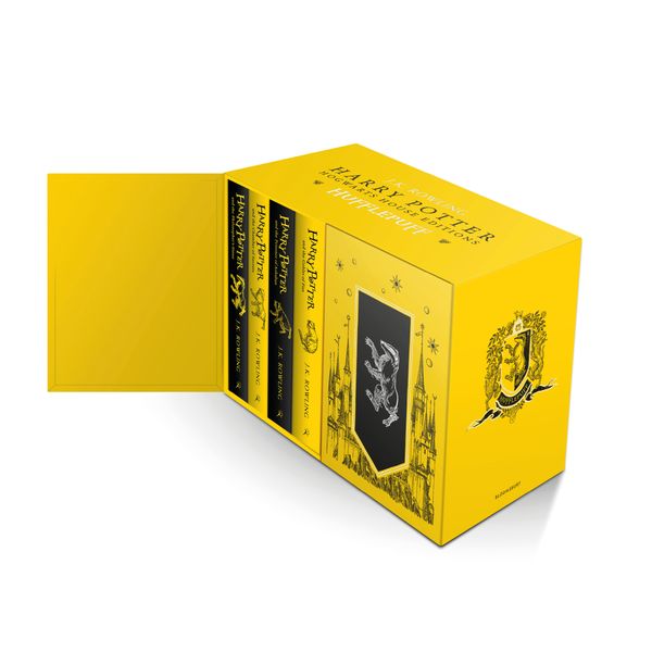 Cover Art for 9781526624567, Harry Potter Hufflepuff House Editions Hardback Box Set by J.k. Rowling