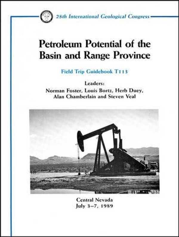 Cover Art for 9780875906645, Petroleum Potential of the Basin and Range Province: Central Nevada, July 3 – 7, 1989 by Norman Foster, Louis Bortz, Herb Duey, Alan Chamberlain, Steven Veal