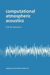 Cover Art for 9781402003905, Computational Atmospheric Acoustics by Erik M. Salomons