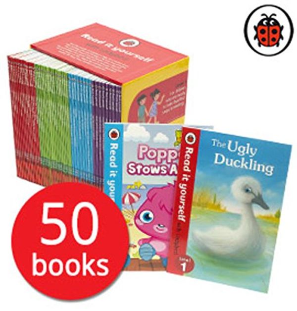 Cover Art for 9783200327818, Read it Yourself with Ladybird Collection 50 Books Box Set Pack (Level 1, 2, 3, 4)including moshi monster, peppa pig, charlie and lola, Wizards of Oz, Topsy and Tim, Cinderella, Harry and the dinosaurs united, Heidi, Snow white and the seven dwarfs by Ladybird