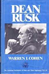 Cover Art for 9780815405191, Dean Rusk by Warren I. Cohen