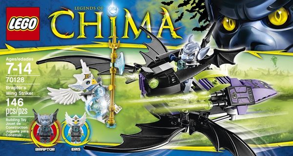 Cover Art for 0673419210621, Braptor's Wing Striker Set 70128 by LEGO Chima