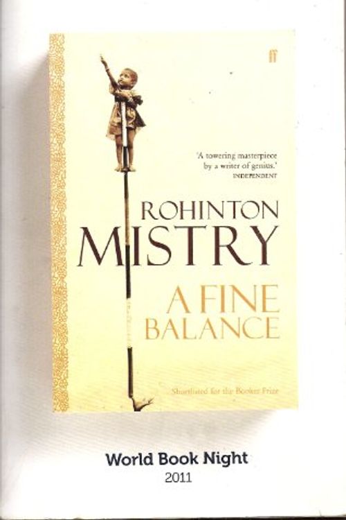 Cover Art for 9780571276585, A Fine Balance by Rohinton Mistry