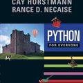 Cover Art for B017MYS3UU, Python for Everyone by Cay S. Horstmann (2013-04-26) by Unknown