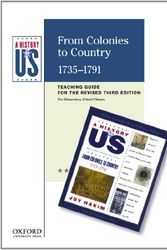 Cover Art for 9780199767366, From Colonies to Country Elementary Grades Teaching Guide, a History of Us by Karen Edwards