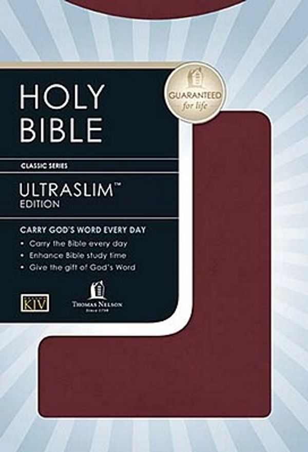 Cover Art for 9780785203902, Slimline Bible-KJV by Thomas Nelson Publishers