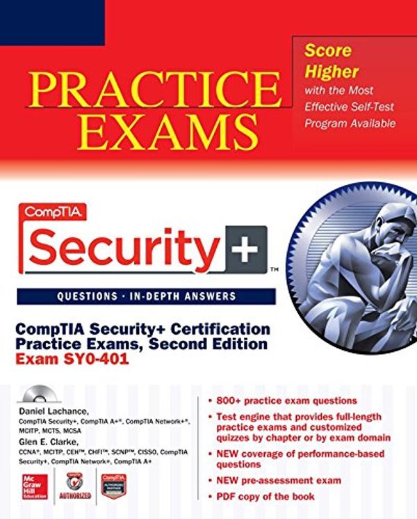 Cover Art for 9780071833448, Comptia Security+ Certification Practice Exams, Second Edition (Exam Sy0-401) (Certification Press) by Daniel Lachance, Glen E. Clarke