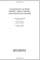 Cover Art for 9780521824262, Elementary Number Theory, Group Theory and Ramanujan Graphs by Giuliana Davidoff