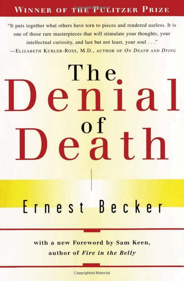 Cover Art for 9780684832401, The Denial of Death by Ernest Becker