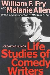 Cover Art for 9781560008385, Life Studies of Comedy Writers by William F. Fry