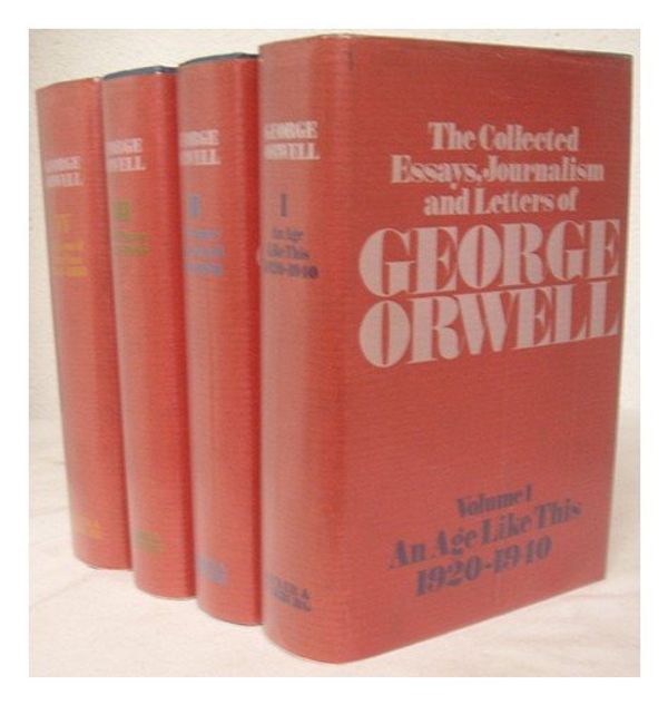 Cover Art for B001QTQEIG, The Collected Essays, Journalism and Letters of George Orwell, Complete Four (4) Volume Set [Vols. I, II, III & IV] by Stieg Larsson