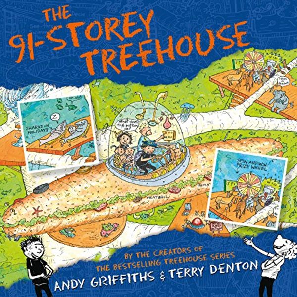 Cover Art for B0773Y1G8D, The 91-Storey Treehouse: The Treehouse, Book 7 by Andy Griffiths, Terry Denton