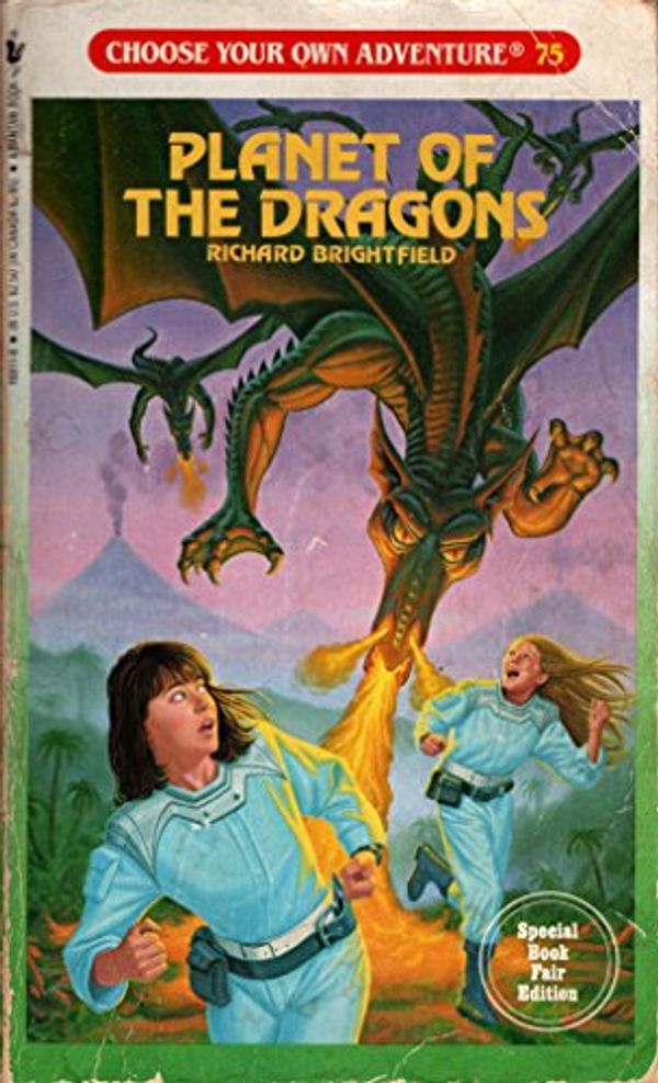 Cover Art for 9780553268874, Planet of the Dragons by Richard Brightfield