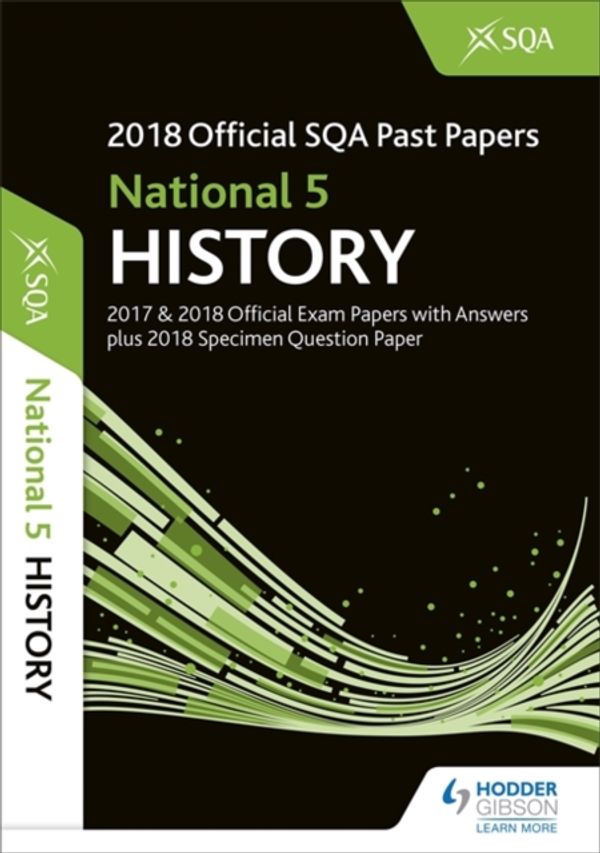 Cover Art for 9781510455979, National 5 History 2018-19 SQA Specimen and Past Papers with Answers by SQA